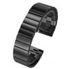 Adecuado para Huawei Gt5 Samsung Ultra Smart Watch con Acero Inoxidable Sólido Metal Bambú de un Eslabón Liberación Rápida 22mm