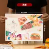 Mantel de Papel Desechable para Llevar para Platos de Comida, 600 Hojas, Tienda de Hamburguesas, Hot Pot, Comida Occidental, Papel para Bandeja de Pollo Frito a Prueba de Grasa, Personalizable