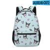 Mochila Escolar Animada de Dibujos Animados 3D Nueva Estampada Alrededor de Sanrio Kuromi Kuromi Alrededor de Estudiantes de Primaria