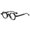 Gafas Multilaterales Cuadradas Redondas Anti Luz Azul ins Unisex Lente Plana Versátiles de Moda Estilo Japonés Europeo Transfronterizo