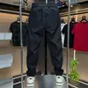 Pantalones Harem Negros de Moda Versátiles con Cintura de Cordón 2026 Nuevos Pantalones Deportivos Casuales de Secado Rápido para Hombre Simples y Transpirables