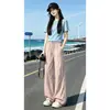 Pantalones Largos Casuales Versátiles para Deportes al Aire Libre de Otoño Marca de Moda Frescos Transpirables Protección Solar Elásticos de Secado Rápido Estilo Unisex