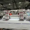 Máquina de Bordado por Computadora de Doble Cabezal 12 Agujas Área Grande 80*50 Máquina de Bordado Máquina de Bordado Especial Personalización Personalizada
