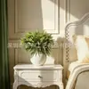 Nuevas ramas artificiales de pino Norfolk transfronterizas, esquejes de PE, arreglos florales, adornos decorativos, directo del fabricante