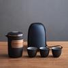 Zhuofang portátil viagem chá set portátil saco ao ar livre bule xícara de chá Express Customer Cup One Pot Three Cups