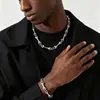Nuevo Collar de Aleación con Hueso de Perro de Estilo Hip-Hop Personalidad Clásica Empalmado Estilo Ins