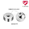 Tampão de Ouvido de Liga de Titânio F136 com Rosca Interna, Base Redonda, Acessórios de Joias para Body Piercing, Atacado Transfronteiriço