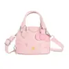 Bolso Nuevo de Comercio Exterior Gato Kt para Niños, Bolso de Mano Acolchado de Mezclilla de Dibujos Animados, Bolso de Hombro Cruzado Estilo Japonés Estilo Ins