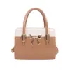 Bolso Pequeño Cuadrado de Bloques de Color Estilo Coreano Bolso Cruzado con Lazo para Mujer Versátil Francés Nicho Exquisito Bolso de Hombro Único Estilo Mori