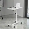 Mesa Auxiliar para Sofá, Mesita de Noche Móvil para Dormitorio, Mesa de Centro para Sala de Estar, Mesa Pequeña, Estante de Almacenamiento para Balcón, Mesa Elevable para Computadora