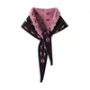 Bufanda de Cachemir Tejida Bufanda Triangular para Mujer Otoño e Invierno Versión Coreana Bufanda Gruesa para el Cuello de la Columna Cervical Chal Ropa Exterior Venta al por Mayor Transfronteriza