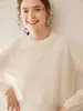 Suéter Base de Punto Holgado de Cachemir Raglán para Mujer con Cuello Redondo Otoño/Invierno 2026