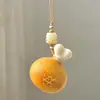 Juguete de Calabaza Pequeña con Forma de Pata de Pollo Linda para Alivio del Estrés, Juguete de Calabaza Pequeño Portátil y Creativo