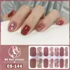 CS Impermeable Sin Hornear Gel para Uñas Película Adhesiva Completa Color de Contraste Cabeza de Tigre Adhesivo para Uñas Papel Adhesivo para Uñas