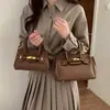Bolso de Lujo Ligero de Gama Alta para Mujer 2026 Nueva Moda de Verano Bolso Cruzado Versátil Bolso de Mano Súper Popular Bolso Kelly de Platino