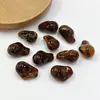 22MM Perlas barrocas de dos tonos con forma de nube irregulares de jade sintético Accesorios para joyería DIY Cuentas espaciadoras con forma de calabaza Collar