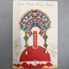 Imán de Refrigerador de Aleación Estilo Antiguo Nube Hombro Museo Nacional de Beijing Corona de Fénix de la Emperatriz Xiaoduan Marea Nacional Souvenir Cultural y Creativo Turístico Venta al por Mayor