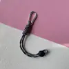 Hebilla para Mochila en Forma de D de Aleación de Zinc con Cordón de Paracord Trenzado Gancho de Hebilla de Resorte para Muñeca Multifuncional Llavero EDC Portátil Anti-Pérdida