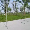 Estante Secador de Ropa de Acero Galvanizado Personalizado Engrosado Balcón Tejado Toldo Estante de Pie Inclinado Celosía para Uvas Estructura de Invernadero