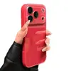 Funda de cristal con película para lente incorporada adecuada para Apple 17Pro, 16pro de alta estética, funda de teléfono 13 de color caramelo, 14
