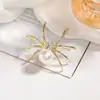 Ropa Personalizada Europea y Americana, Broche de Araña Genial, Accesorios para Ropa, Ramillete, Pin de Aleación Retro, Transfronterizo