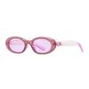 Gafas de sol redondas pequeñas, clásicas, retro, europeas y americanas, con montura pequeña y diseño de uñas de arroz, para hombre y mujer, a la moda, combinables.