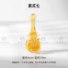 Adornos Musicales de Vidrio Hechos a Mano Pequeños para Zibo Accesorios para Instrumentos Musicales Piano Violonchelo Erhu Regalo Adornos de Escritorio Cisne Cesta de Flores