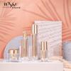 Set de Stock Listo 30g Cuadrado Cristal Acrílico Elegante Crema Facial Botella Loción Set Producto Cuidado de la Piel Botella Spray