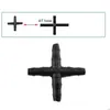 Conector de tubo de lã 47 transfronteiriço três vias quatro vias sistema de irrigação por gotejamento dispositivo de rega automática acessórios conector de tubo de água para jardim