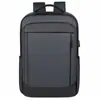 Mochila de Ombro Portátil Masculina Estudante com LOGO Impresso de Fábrica, Moda, Impermeável, Grande Capacidade para Computador, Bolsa de Lazer