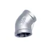 Tengxin 201/304 Acero Inoxidable Codo de 45 Grados Rosca Interna Hilo Interno Hebilla de Hilo Accesorios para Tuberías de Agua 4 6 Puntos
