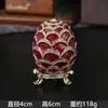 Caja de Joyería Alta con Forma de Huevo Tapa abatible Magnética a Prueba de Polvo Caja de Almacenamiento de Joyería Almacenamiento de Joyería Hogar Creativo Muebles