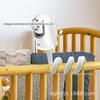 Equipamento de monitoramento de segurança Suporte para monitor de bebê Suporte de monitoramento de berço de silicone Suporte para ventilador de bebê