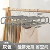Percha de Terciopelo para Pantalones, Plástico Terciopelo Rectangular Ahorra Espacio Armario Antideslizante Sin Marcas Hogar Multiusos Percha Colgador de Bufandas