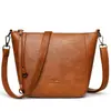 Bolso bandolera de moda transfronterizo de alta calidad para mujer 2026 nuevo estilo bolso cubo para el trabajo y los desplazamientos bolso de hombro simple y versátil