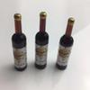 Vinho tinto mini garrafa de resina fábrica atacado miniatura modelo de vinho micro paisagem cena adereços acessórios de jóias