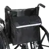 Bolsa de Apoio de Braço para Cadeira de Rodas Outdoor Leve de Grande Capacidade, Bolsa Acessório de Armazenamento para Encosto de Cadeira de Rodas Elétrica