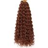 Fabricante en Stock Mayorista Transfronterizo Estilo Popular Fibra Química para Rastas Ondas de Agua Cabello Esponjoso Volumen para Crochet Coletas Dobles
