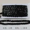 Encaje Trenzado con Borde en S de Lentejuelas Ropa Hecha a Mano Ropa para Muñecas Cuello Costura Láser Accesorios DIY Borde Ondulado