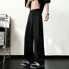 Calças Casuais Elegantes e com Caimento para Homens e Mulheres, de Corte Reto, Elásticas, Estação Primavera, Estilosas, de Caimento Solto, Versáteis, Calças Casuais, Leves para o Verão