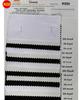 K03-branco/preto algodão de lixar elástico amostra de tecido colorido Cartão de cores Versão cortada expresso comum pagamento conforme o uso K03# cartão de fio