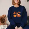 Sudadera de Cuello Redondo de Comercio Exterior Transfronterizo con Estampado de Café de Calabaza, Artículo de Venta al por Mayor de la Lista de Deseos de Amazon, Producto de Temu