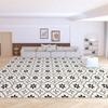 Alfombra de terciopelo minimalista moderna sala de estar manta para mesa de centro estilo crema francés minimalista combinable a todo a cuadros dormitorio estudio manta