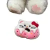Llavero de Juguete de Comida Rellena Colgante de Muñeca Gatito Kt Colgante para Mochila de Estudiante Llavero de Muñeca Colgante Accesorios de Regalo