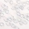 Anel de Abertura Tang Acessórios DIY Ouro Rosa Prata Anel Único Anel Aberto Pulseira de Miçangas Perler Anel Único de Conexão Enfeites Materiais Artesanais