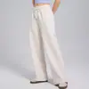 Conjunto deportivo para mujer de estilo americano, holgado, con capucha, para otoño e invierno, con pantalones de pierna ancha engrosados y forro polar, chaqueta corta con cremallera