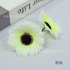 Simulación cabeza de girasol pequeña al por mayor 7cm flor de sol boda accesorios flor de muñeca guirnaldas producción chica Mori