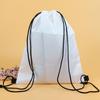Mochila con cordón impermeable personalizada para natación, fitness, fútbol, tela Oxford, bolsillo con cordón, mochila para correr, ciclismo, baloncesto