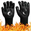 Amazon novo Natal luvas resistentes a altas temperaturas para churrasco forno de churrasco isolamento térmico anti-escaldadura retardador de chama antiderrapante cozimento
