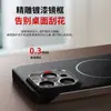 Funda Magnética Sin Marco de Cuero Círculo Fino Adecuada para iPhone 17 Pro Max, Apple 15 Textura de Cuero 14 Cubierta Anti-Caídas